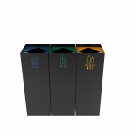 CIMON PC - urban design modern recycling bin station