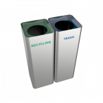 SALLIERE SST - stainless steel modern design recycle bins_3