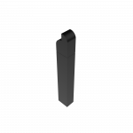 LUNA PC modern sheet metal ashtray_5