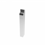 LUNA SST modern stainless steel ashtray_4