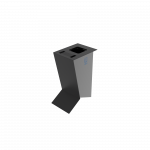 NOATAK PC Modern metal recycling station with ashtray_3