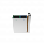 PARANA SST elegant stainless steel and wood recycle bin with ashtray_6